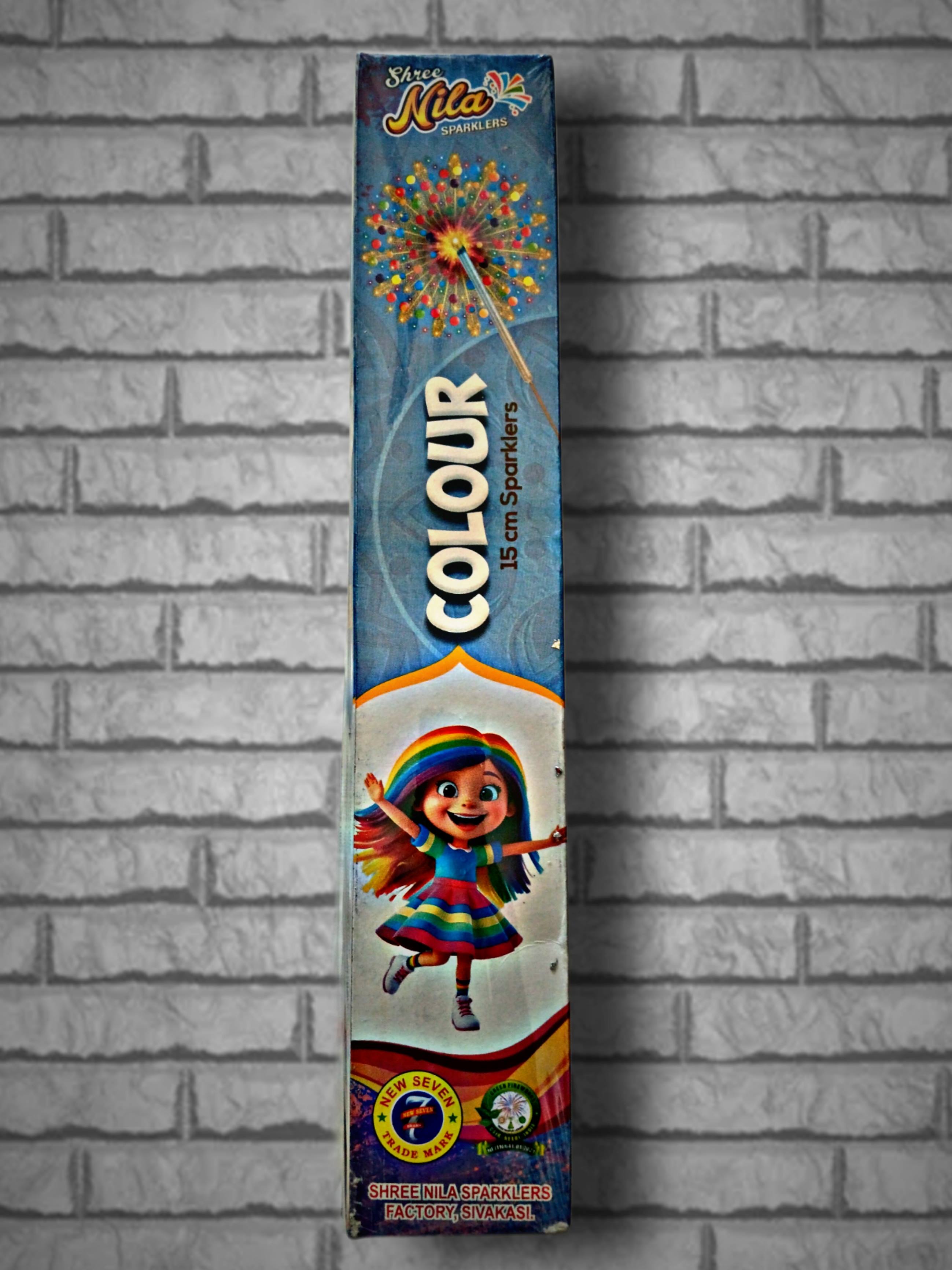 15 Cm colour sparklers