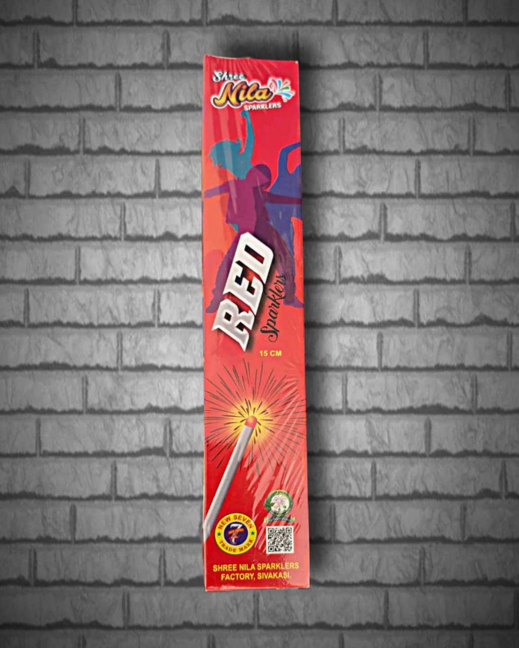 15 Cm Red sparklers
